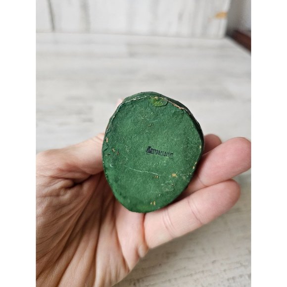 Vintage Germany Wiseman paper mache incense nativity figurine stable Xmas decor - Picture 10 of 10